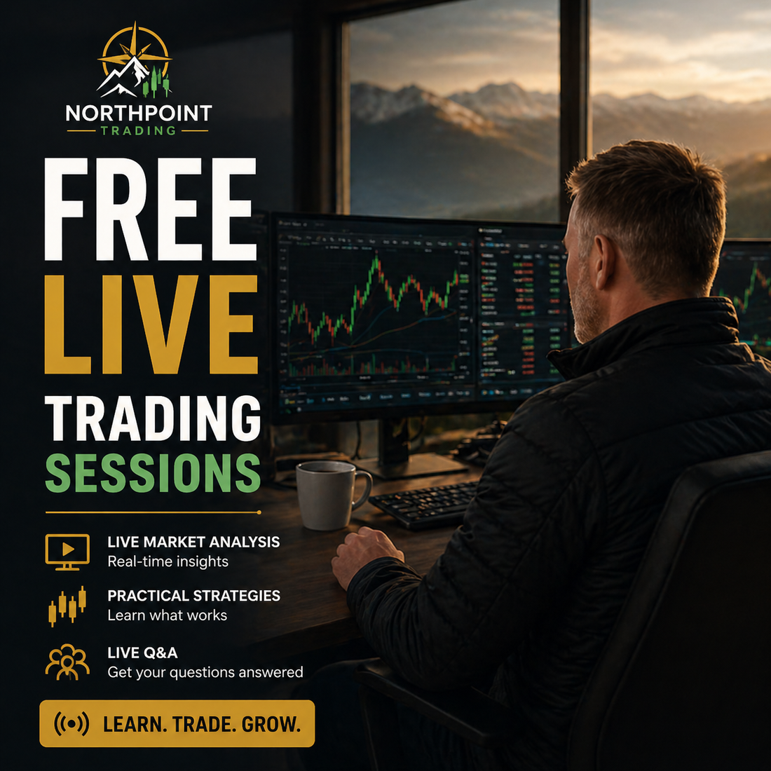 FREE Learn in Real Time with Northpoint Trading Live Sessions